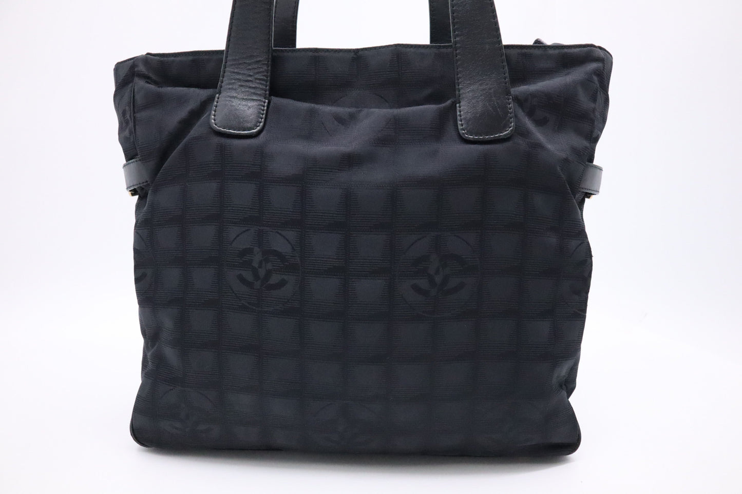 Chanel New Line Black Canvas Travel Bag 5