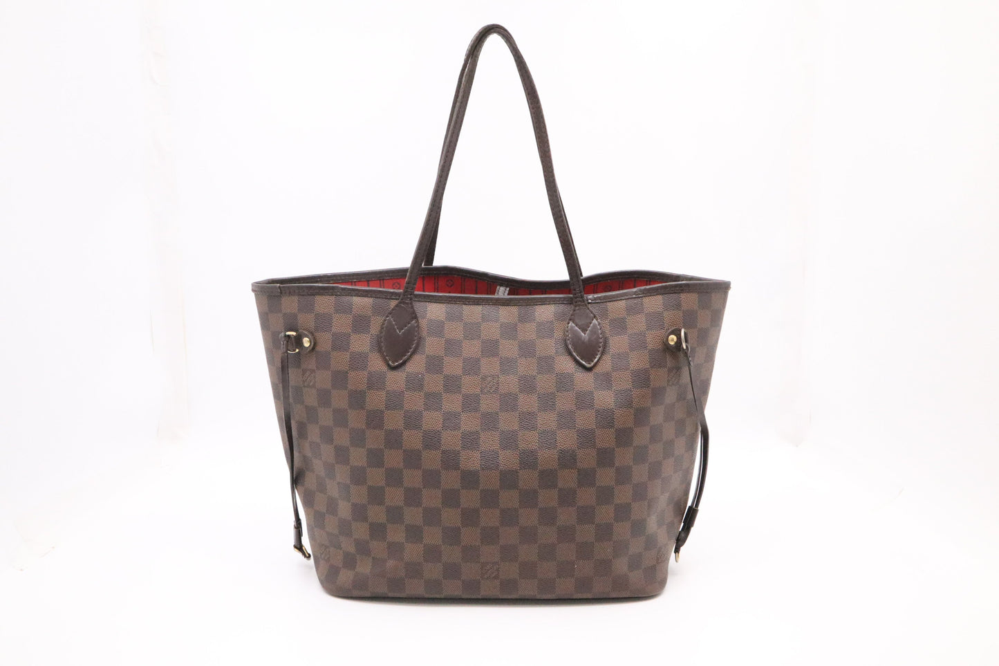 Louis Vuitton Neverfull MM Ebene Damier Canvas Tote Bag Canvas 2