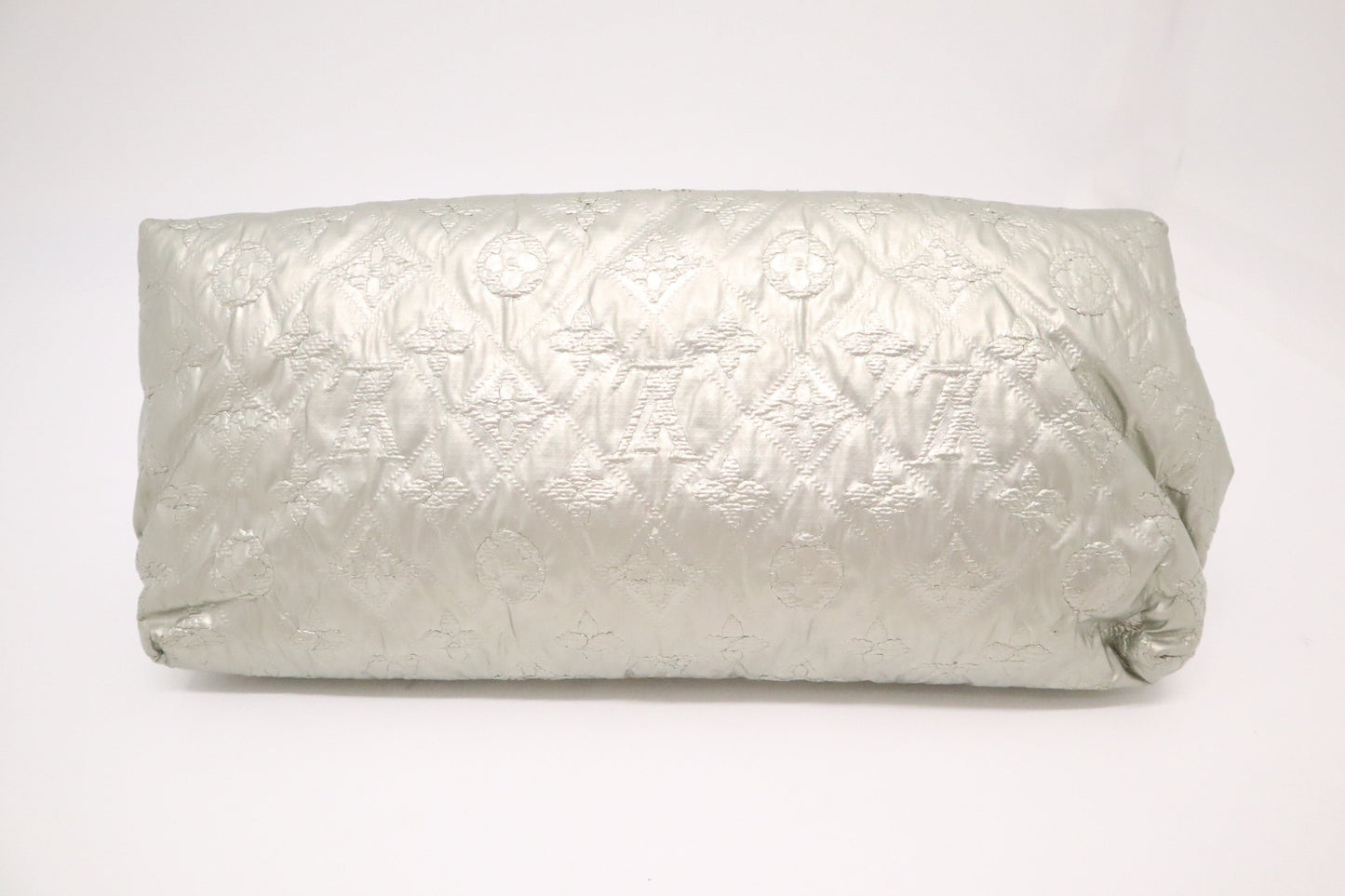 Louis Vuitton Altair Champagne Leather Gold Clutch Bag