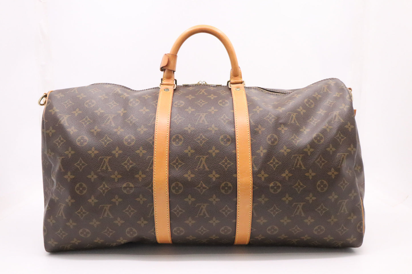 Louis Vuitton Keepall 55 Bandouliere Monogram Canvas Travel Bag