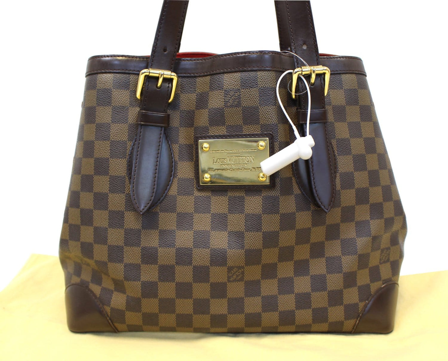 Louis Damier Ebene Hampstead Mm Shoulder Handbag Shoulder Bag