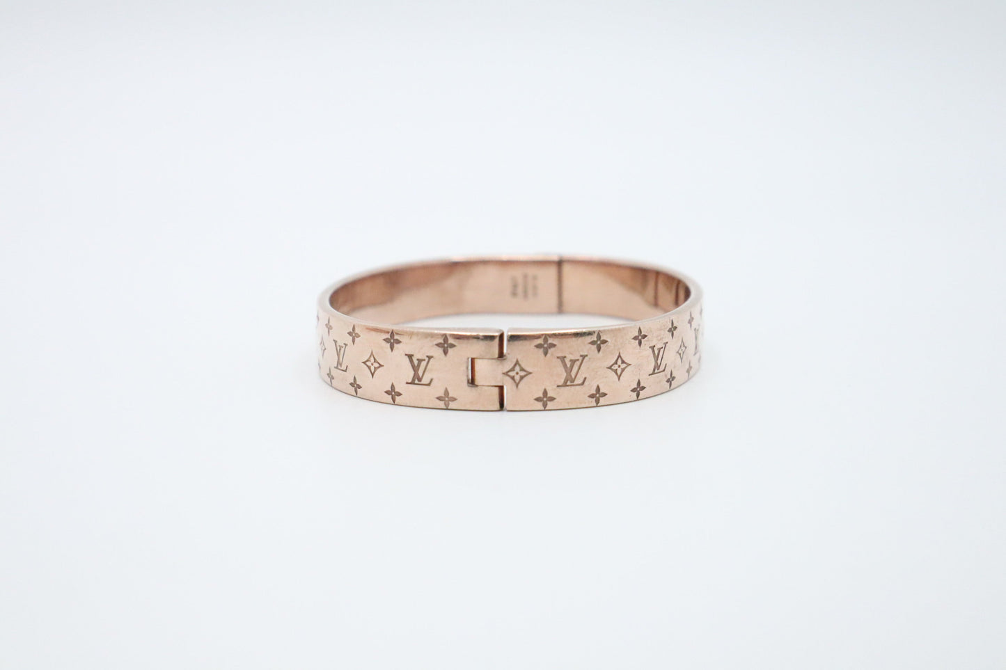 Louis Vuitton Nanogram Cuff Pink Gold Handbag