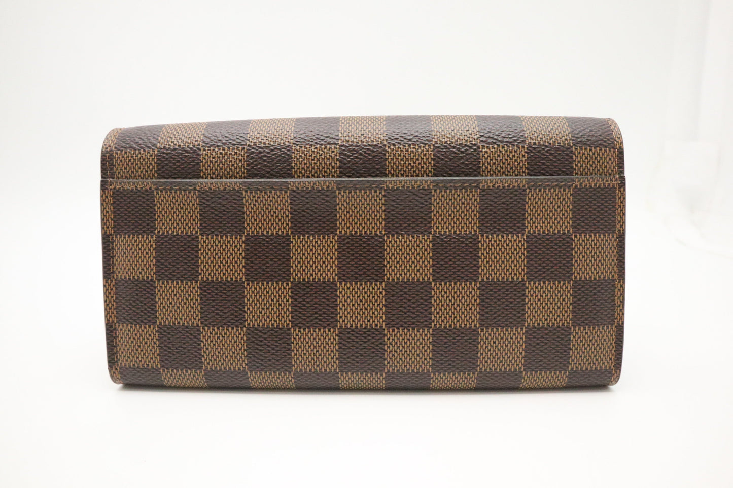 Louis Vuitton Sarah Ebene Canvas Damier Wallet Case
