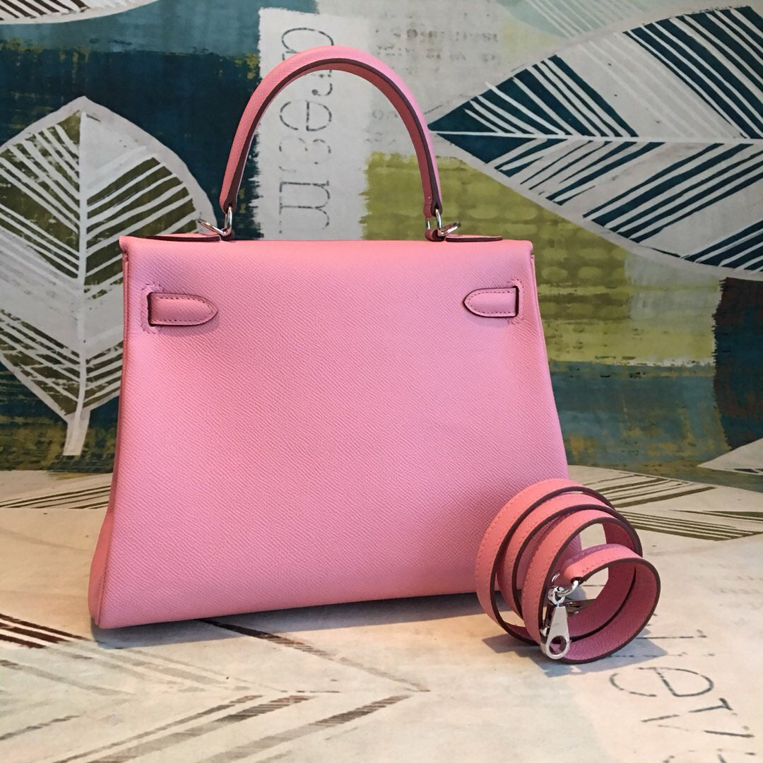 Top Quality Kelly Mauve Sytop Qualityestre Epsom Shoulder Bag