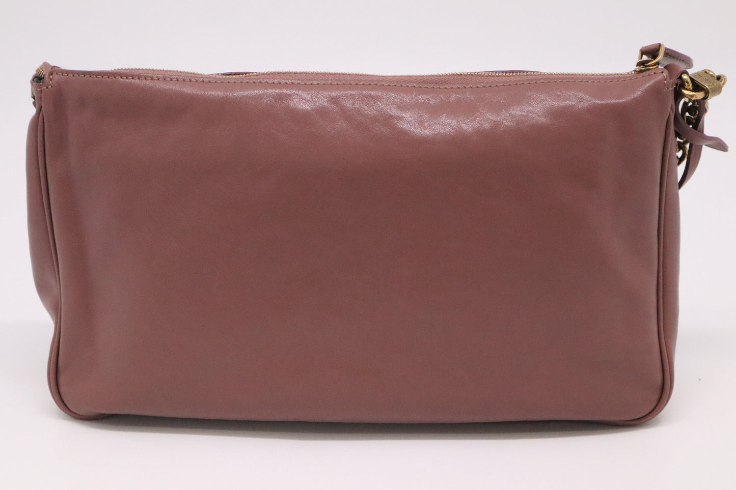 Louis Vuitton Cuir Boudoir Pochette Accessoires Leather Pink Clutch Bag