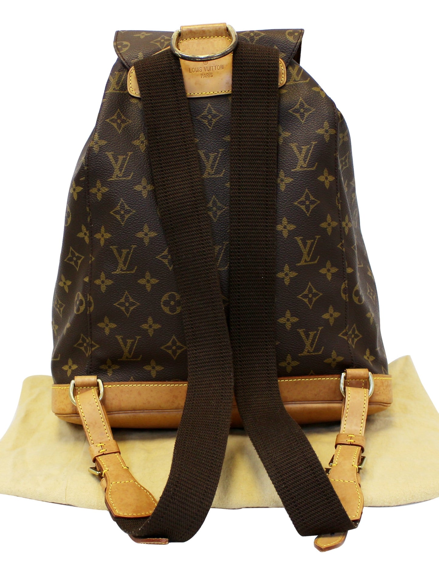 Louis Montsouris Gm Backpack Bag Canvas Monogram