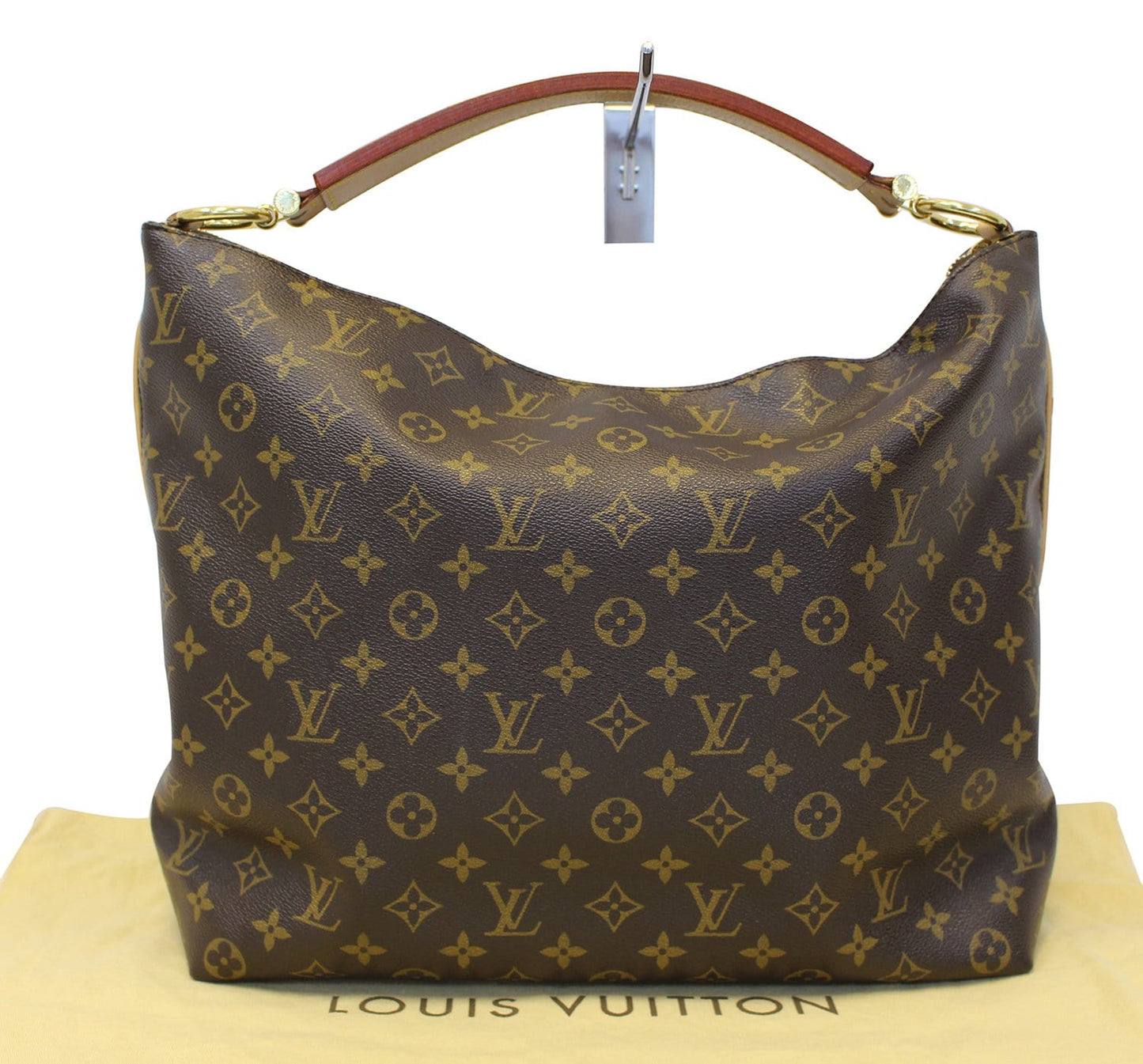 Louis Sully Mm Shoulder Bag Canvas Monogram