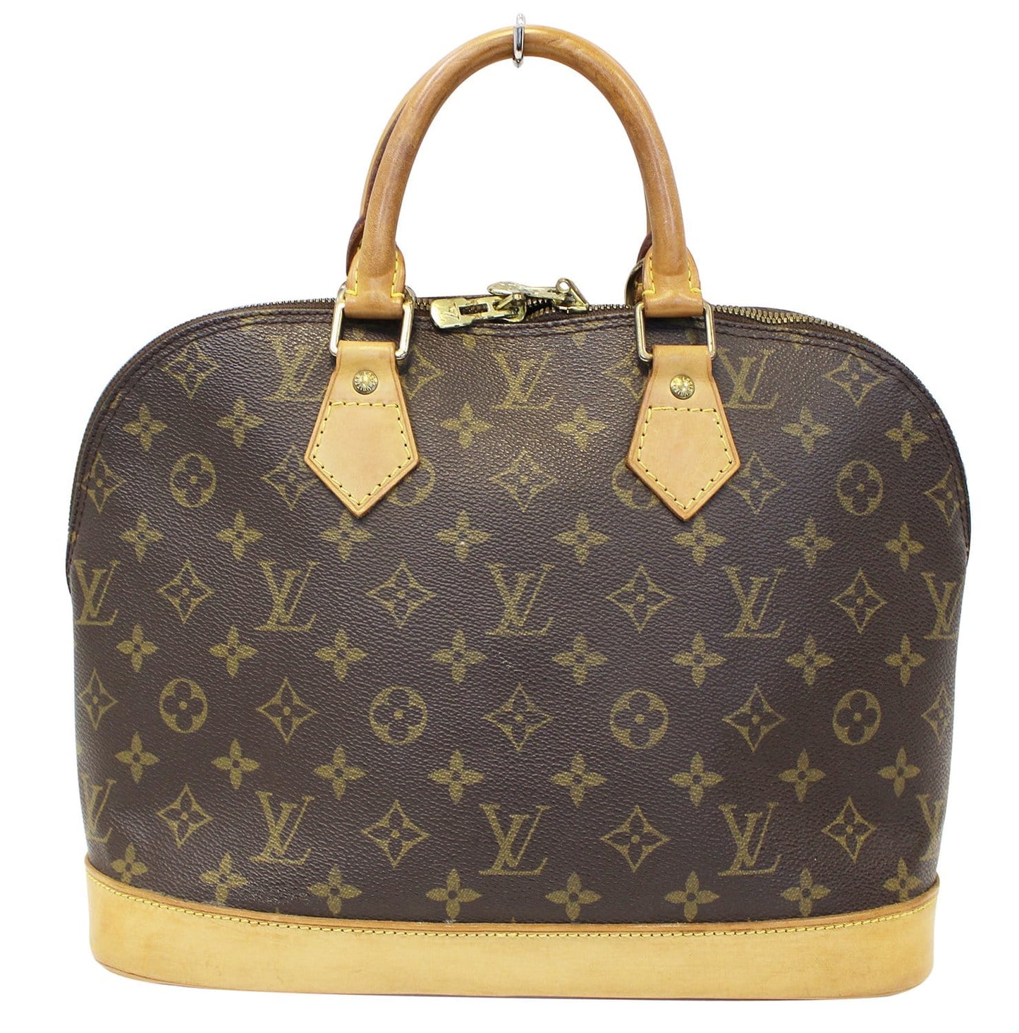 Louis Alma Satchel Bag Canvas Monogram Travel Bag