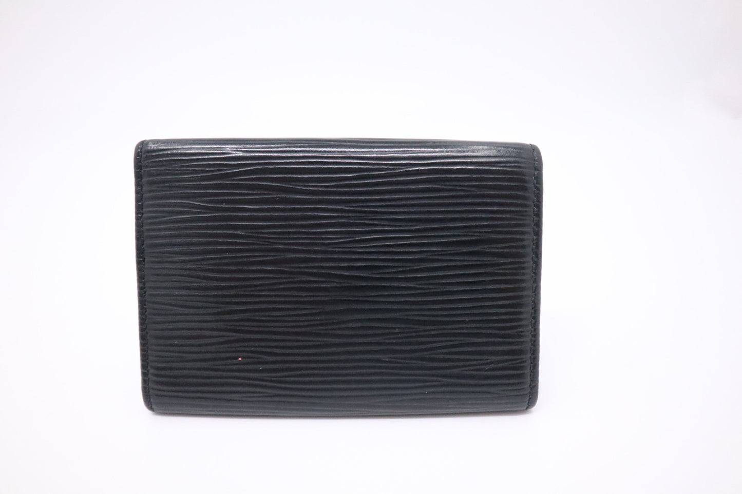 Louis Vuitton 6 Epi Leather Black Key Case Wallet Case