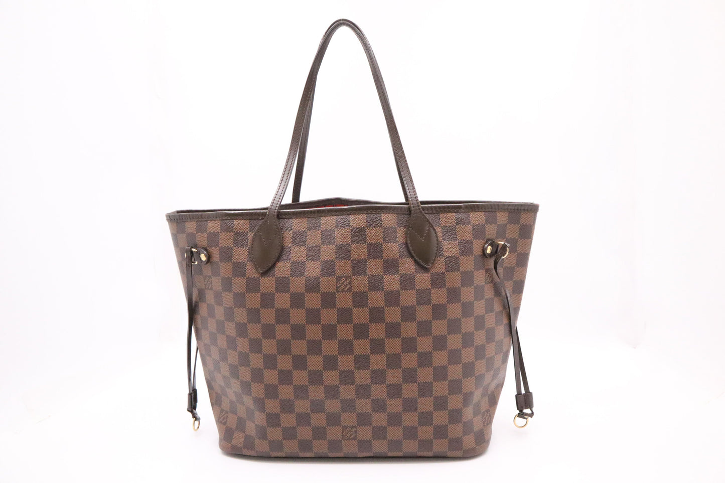 Louis Vuitton Neverfull MM Ebene Damier Canvas Tote Bag