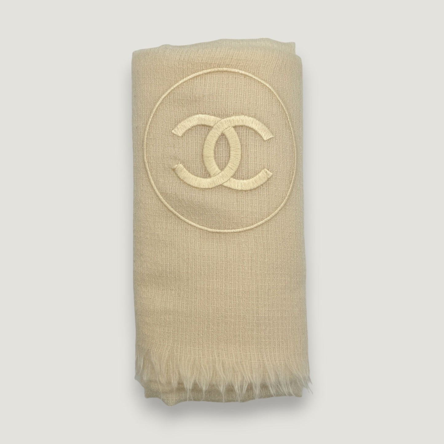 CHANEL SCARF CASHMERE