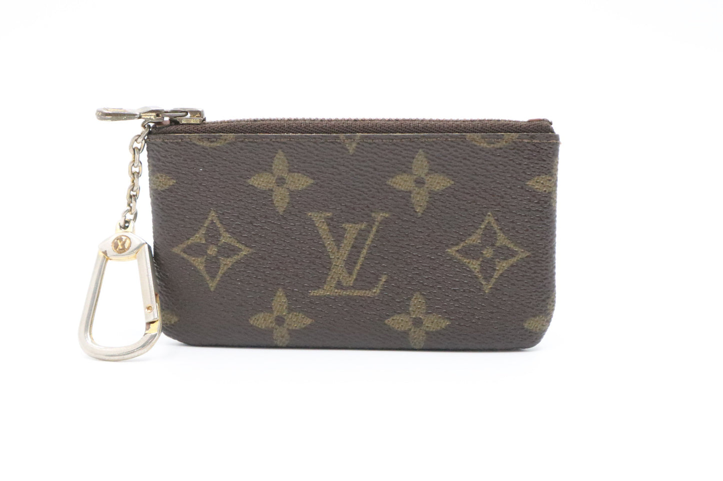 Louis Vuitton Pochette Cles Monogram Canvas Wallet Case Monogram Canvas