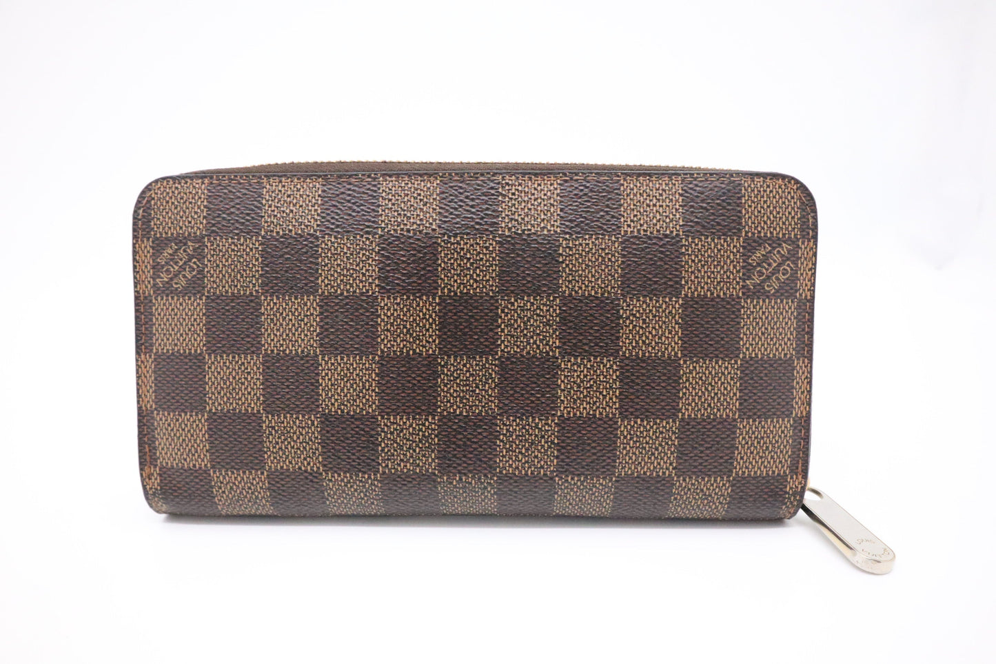 Louis Vuitton Long Zippy Daimer Ebene Wallet Case