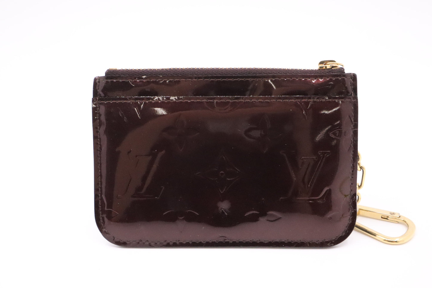 Louis Vuitton Cles NM Amarante Vernis Leather Handbag