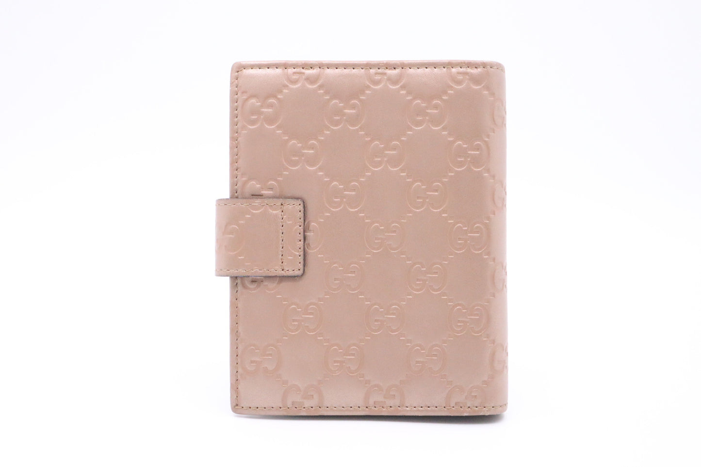 Gucci Heart Agenda GG Leather Pink Handbag