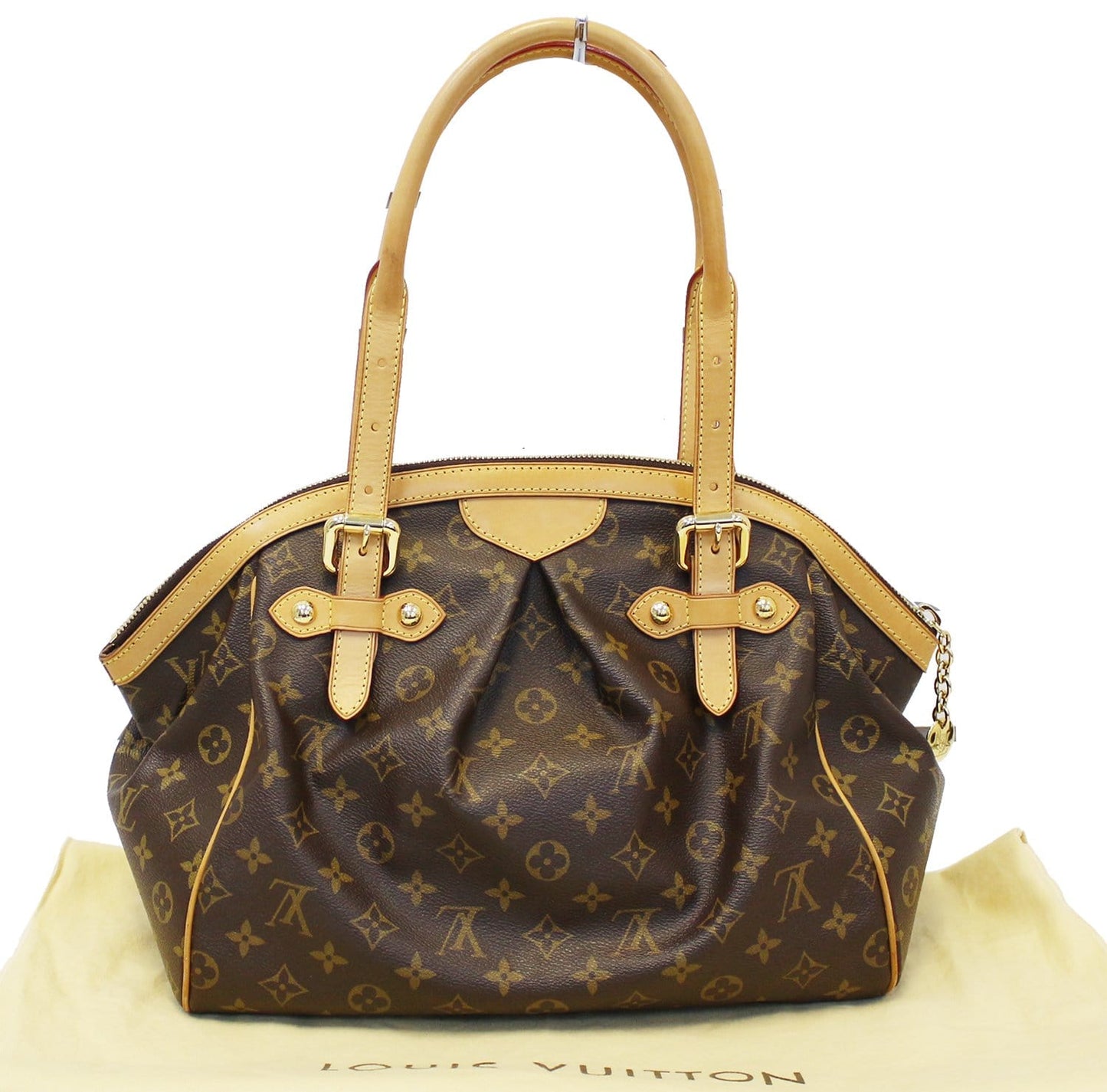 Louis Tivoli Gm Satchel Bag Canvas Monogram Travel Bag Satchel Bag