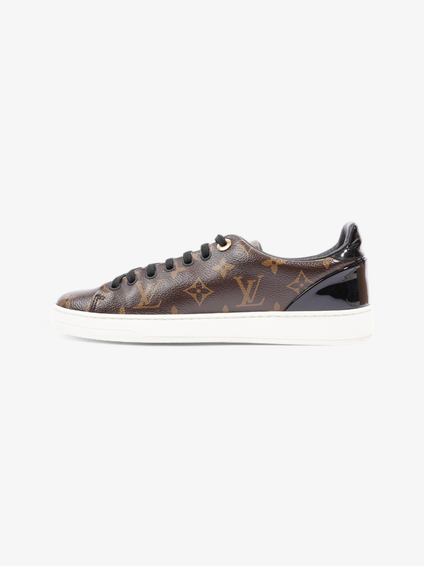 Louis Vuitton Front Row Coated EU 37.5 Monogram Canvas Coated Canvas Black Apparel