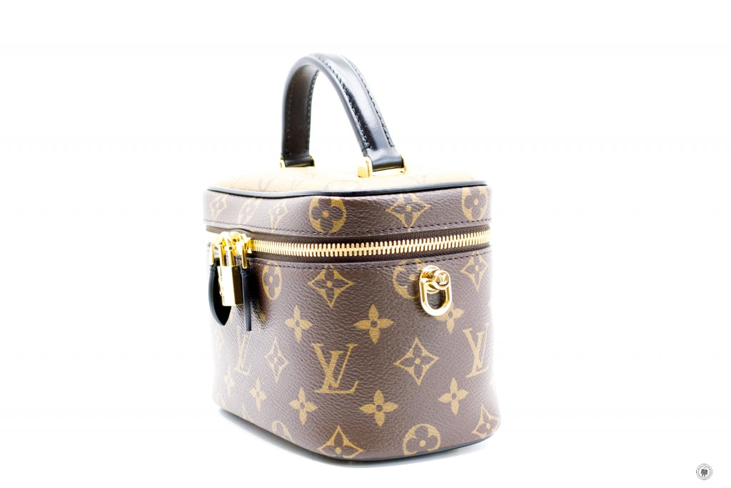 Louis Vuitton M45165 Vanity Monogram Canvas PM Shoulder Bags Ghw