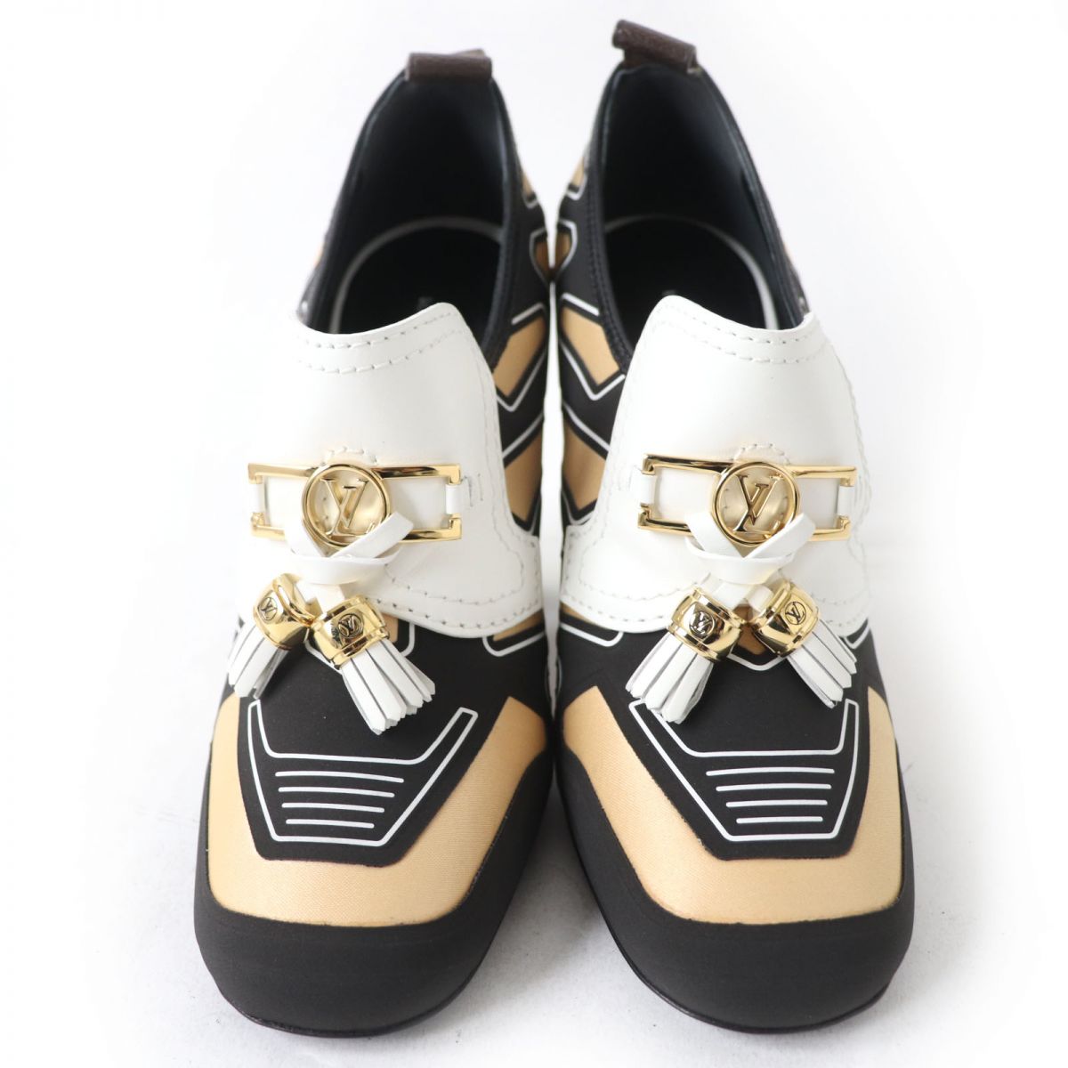 Louis Vuitton Booties 36 Leather Multicolor Shoes