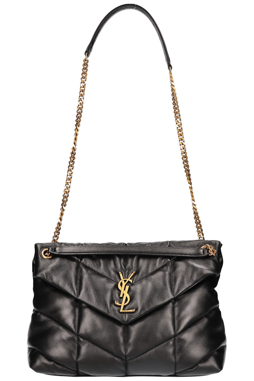 Crossbody Bag Puffer Bag Black Medium Chain