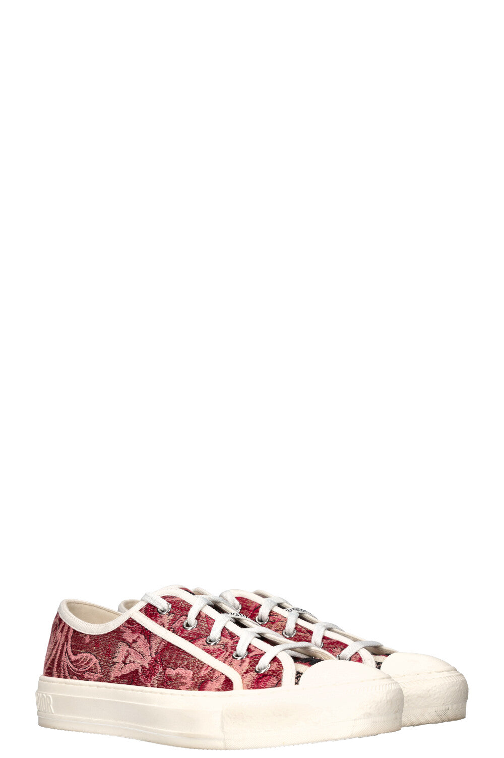 Dior Handbag Walk'n' Low Sneakers Floral Canvas Shoes