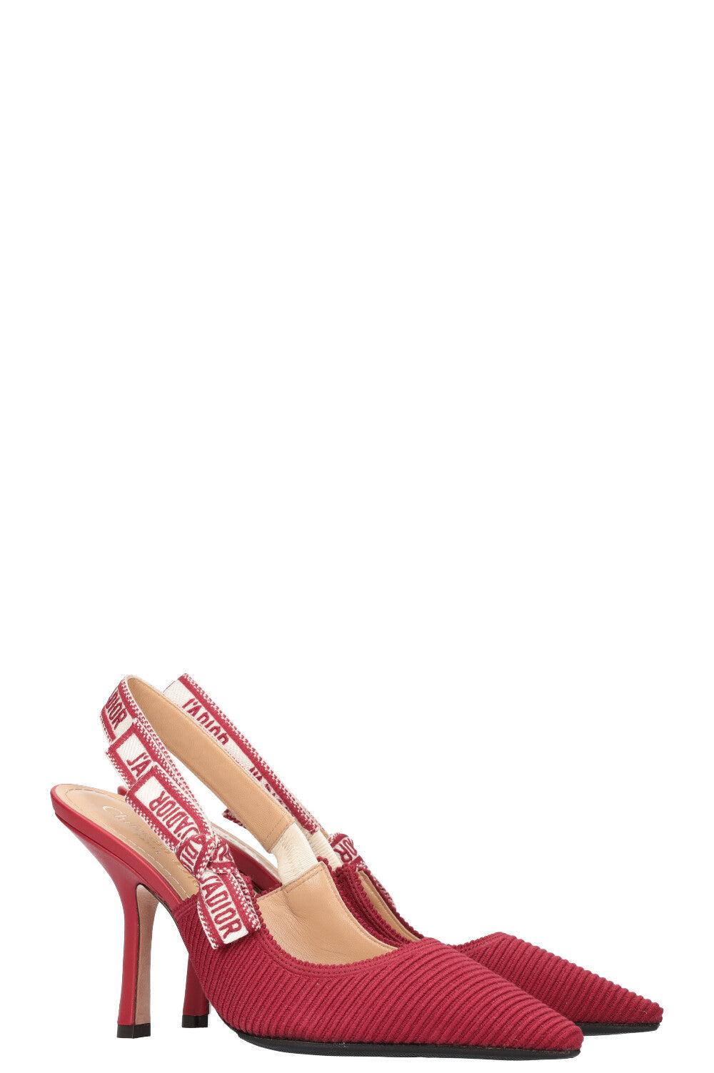 Dior Sling Bag J'a Slingback Heels Red Shoes