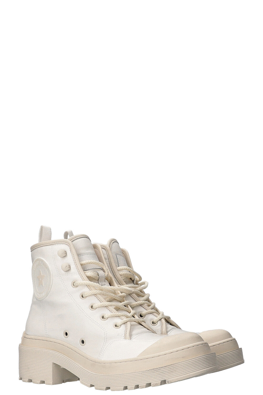 Dior D-Rise Boots White Shoes