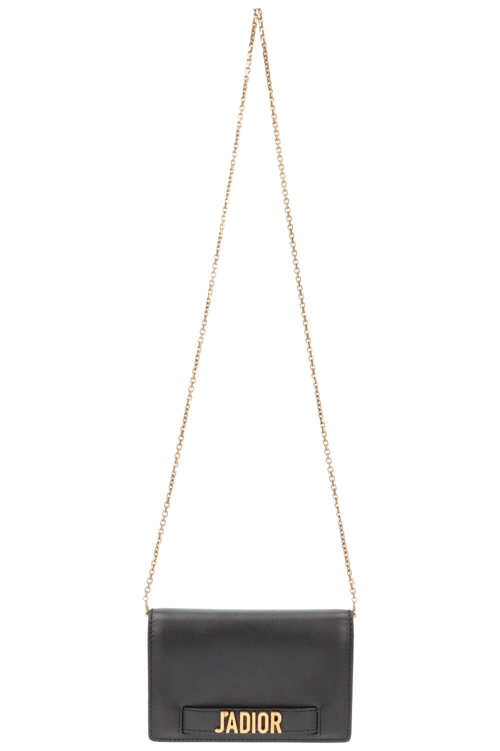 Dior Crossbody Bag J`a Leather Black Gold