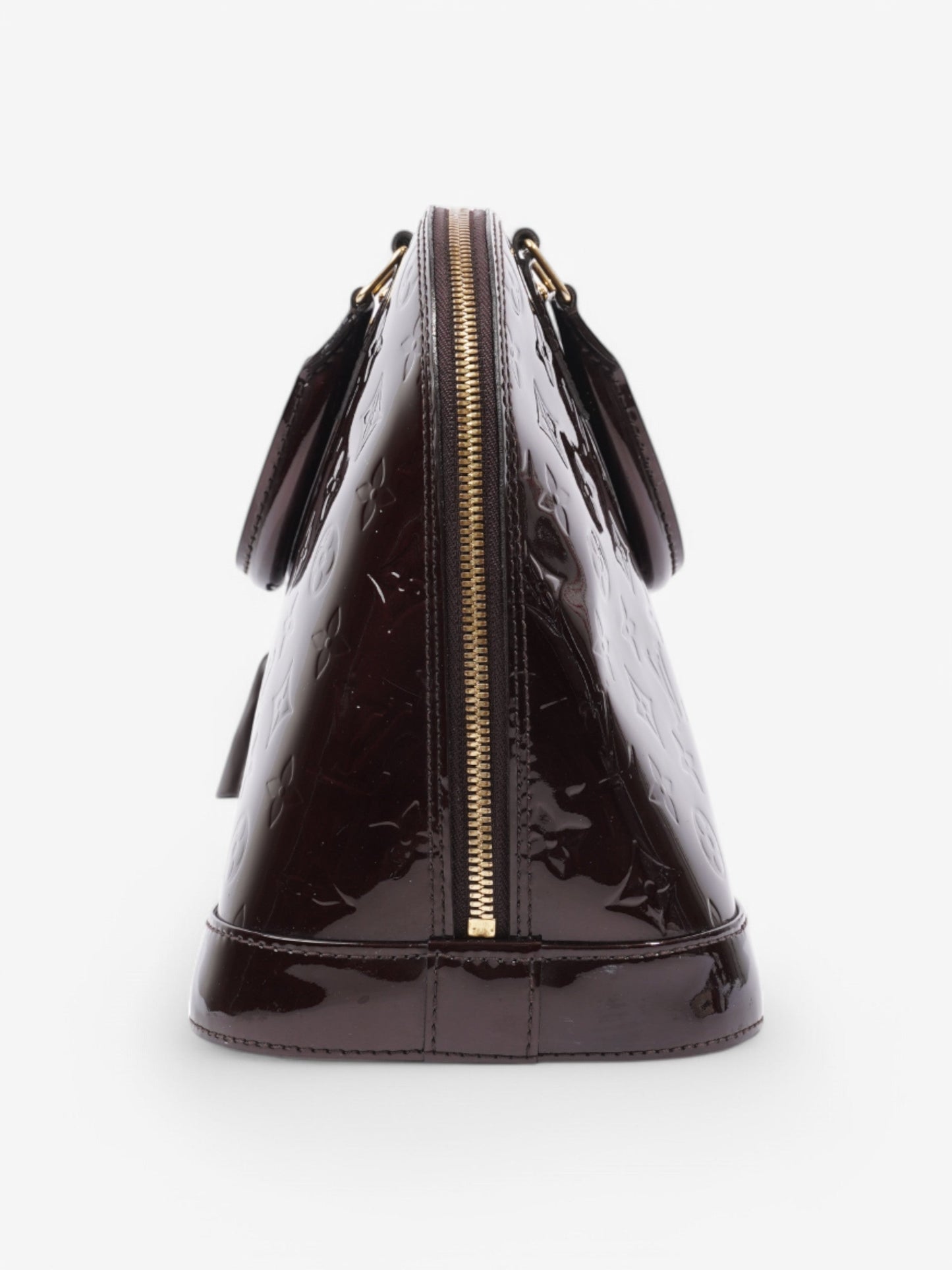 Louis Vuitton Alma Amarante PM Vernis Leather Handbag