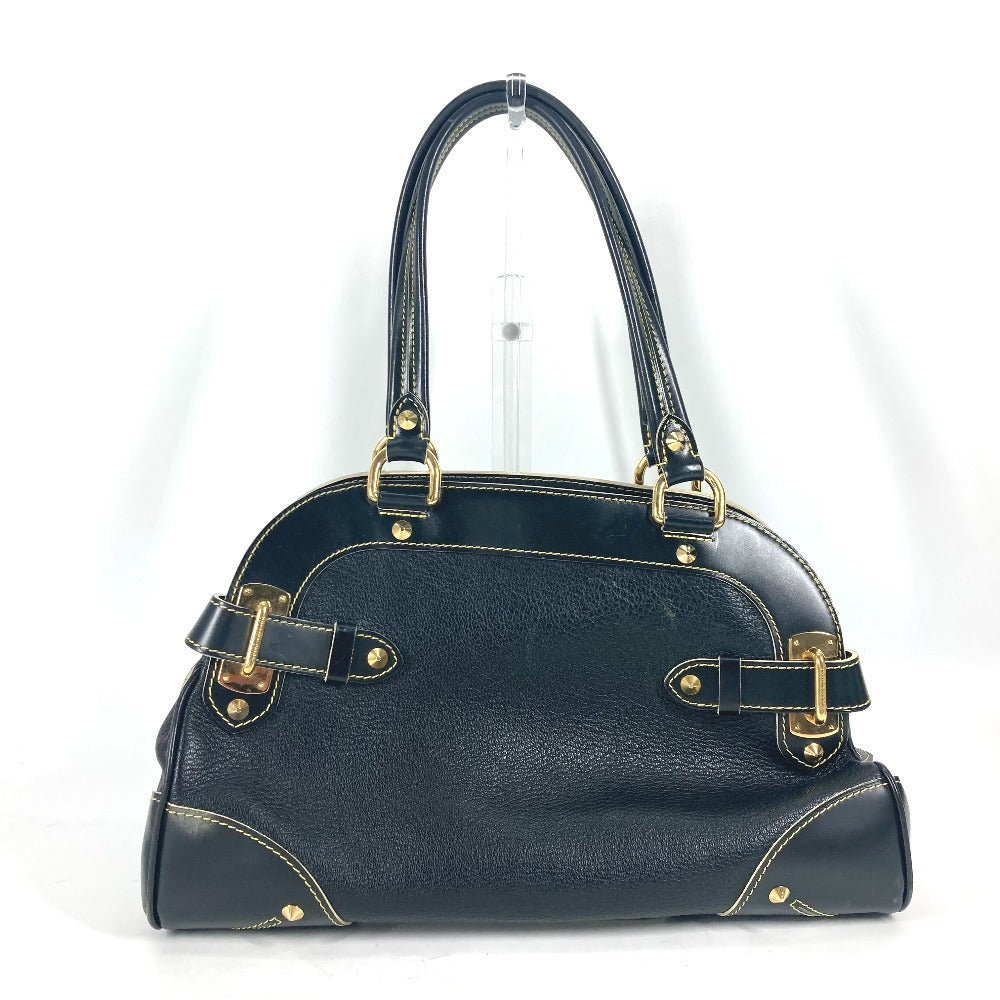 Louis Vuitton M95623 Suhari studs Radiu Leather Black Handbag