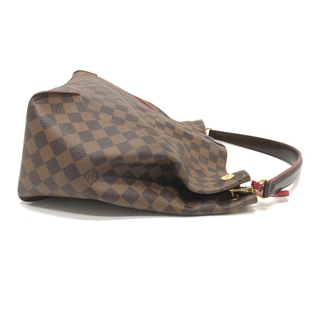 Louis Vuitton N41556 Damier Kaisa Canvas Brown Shoulder Bag