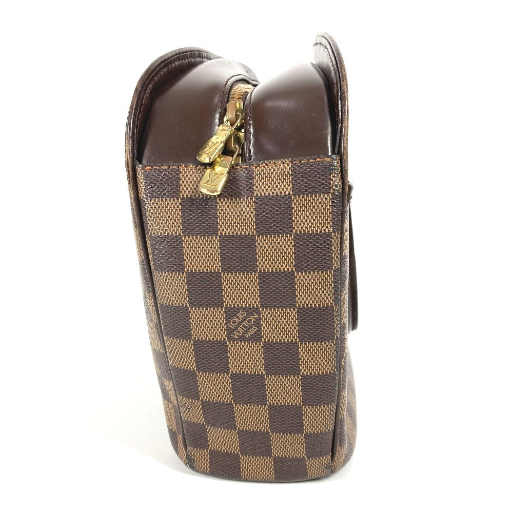 Louis Vuitton N51282 Damier Saria ORIENTAL Canvas Brown Handbag