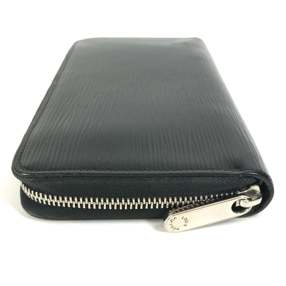 Louis Vuitton Long Purse M6385N Epi-electric Leather Black Wallet Case