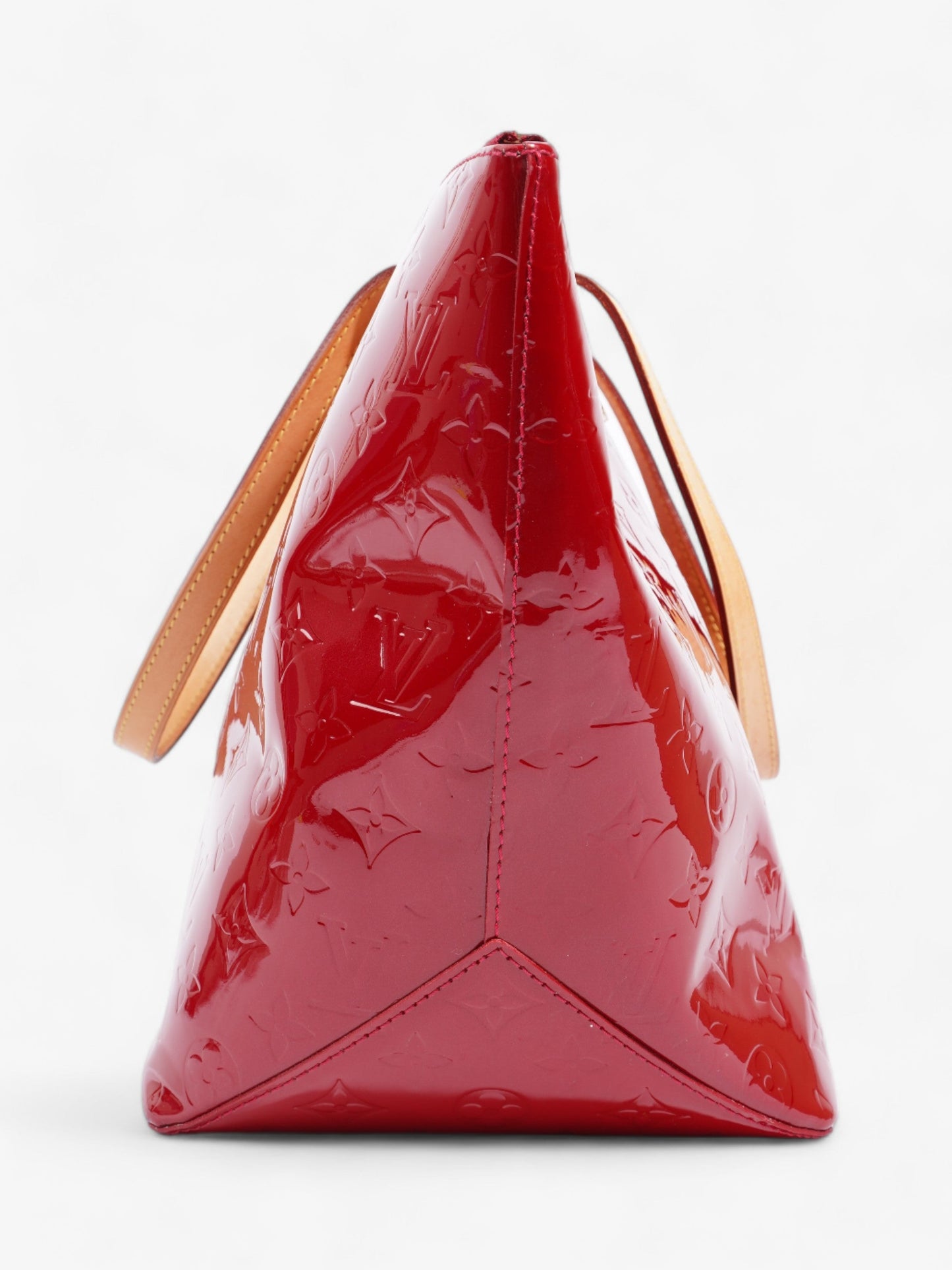 Louis Vuitton Bellevue GM Patent Leather Red Handbag