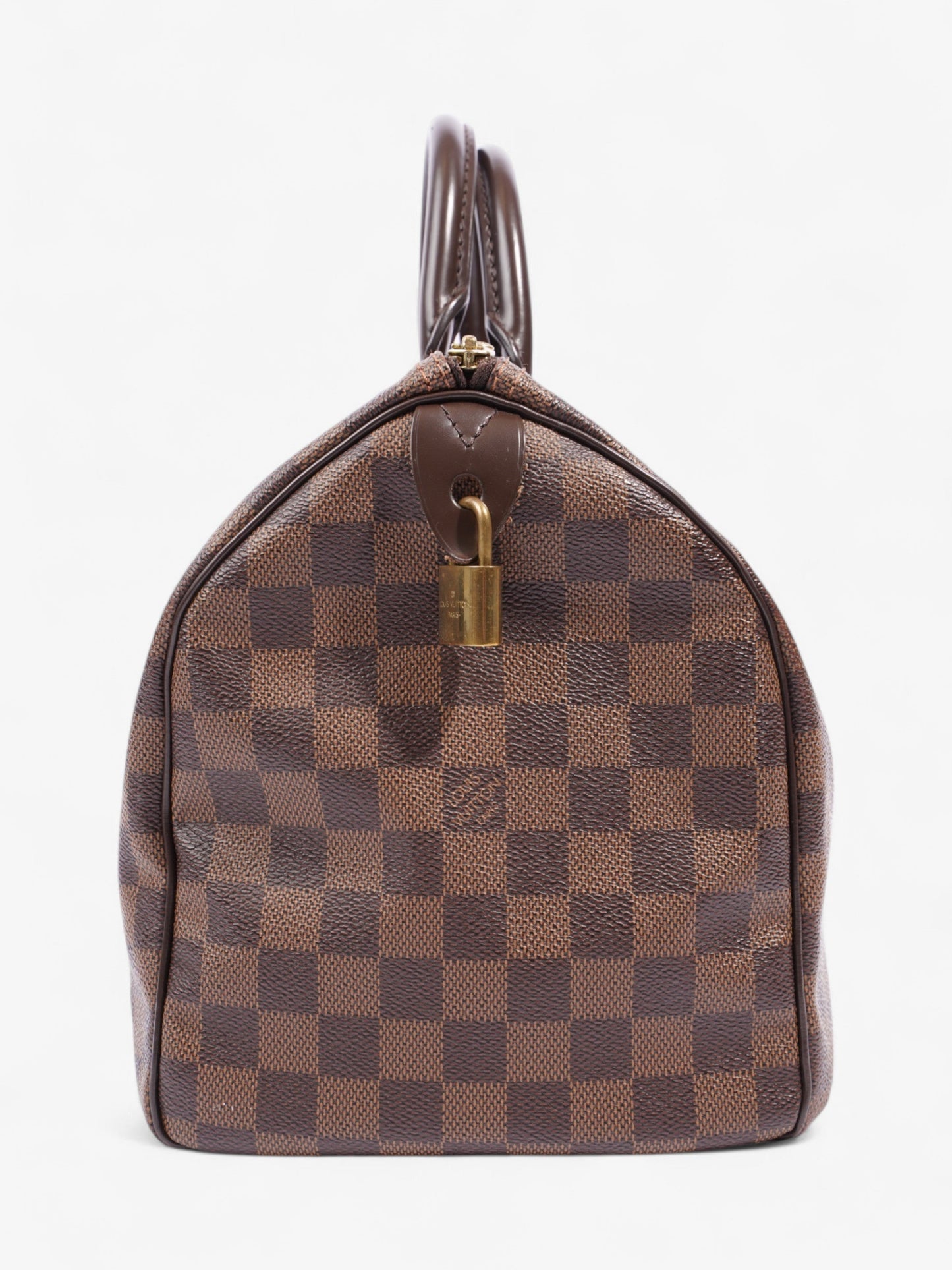Louis Vuitton Speedy Ebene Coated 30 Canvas Coated Canvas Damier Apparel Canvas 60