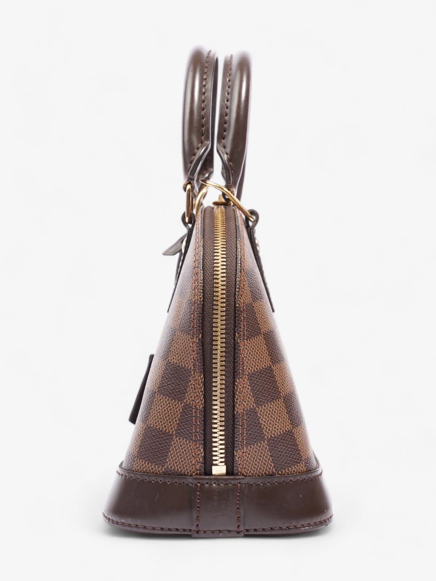 Louis Vuitton Alma BB Ebene Coated Damier Canvas Coated Canvas Apparel
