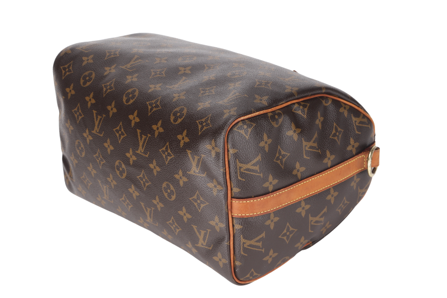 LOUIS VUITTON SPEEDY BANDOULIERE 30 (M41112) BROWN MONOGRAM CANVAS WITH STRAP, LOCK&KEYS AND DUST COVER