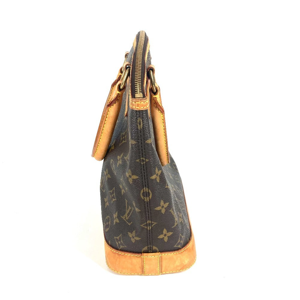 Louis Vuitton M40102 Lockit Monogram Canvas Brown Handbag