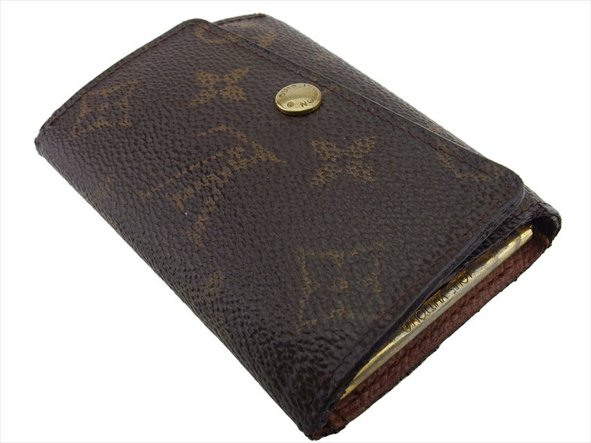 Louis Vuitton Key holder M62630 Multicles6 Brown Beige Gold Key Chain L3868