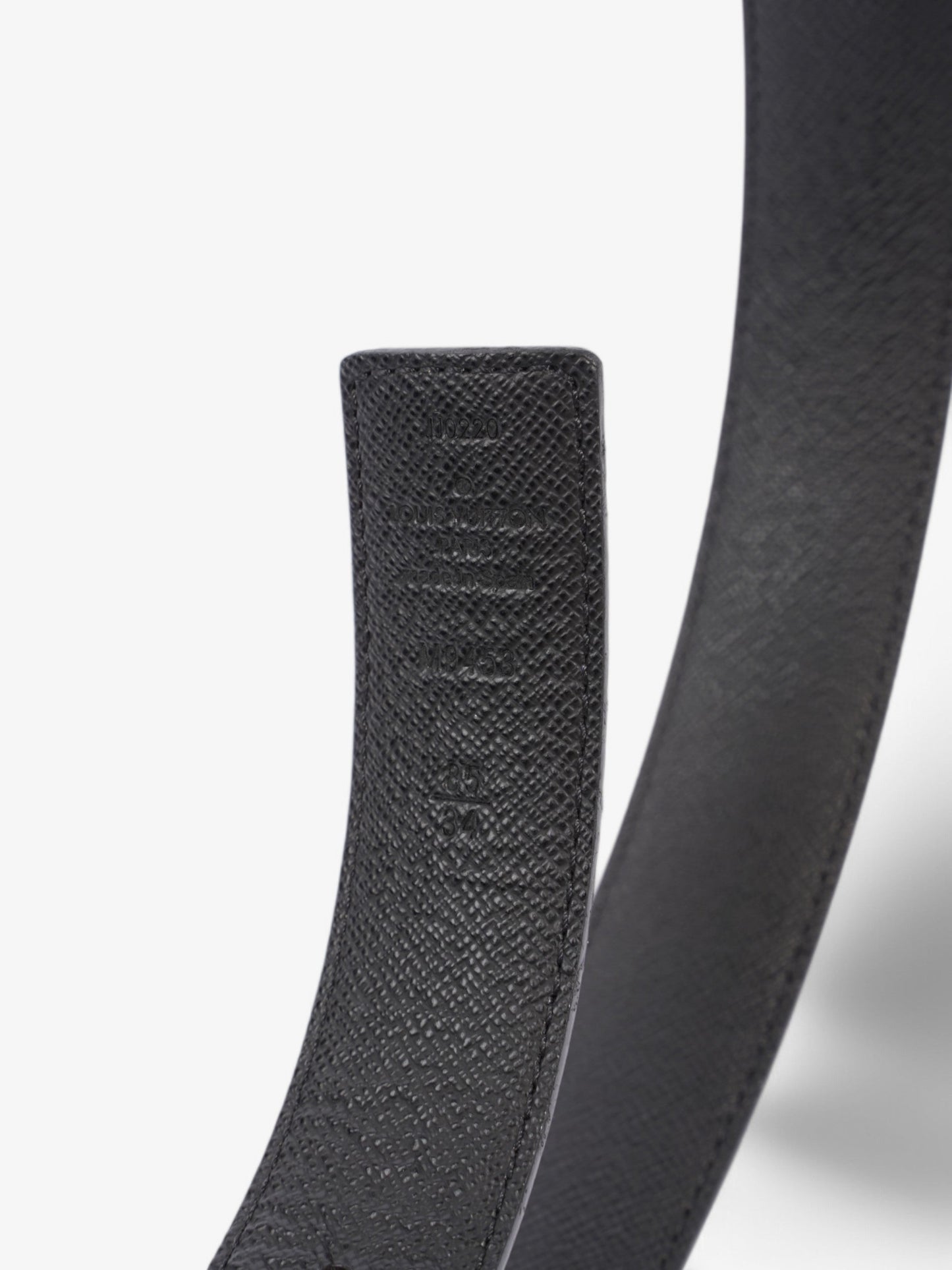 Louis Vuitton Initiales Reversible Coated 85cm 34" Monogram Canvas Black Gold Apparel
