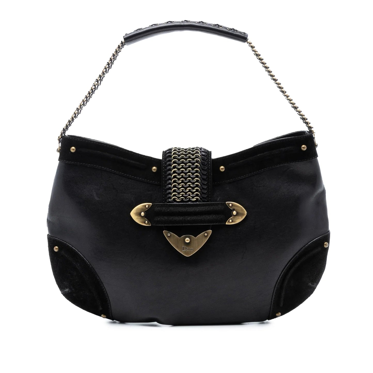 Dior Handbag Jeanne Hobo Leather Black Hobo Bag