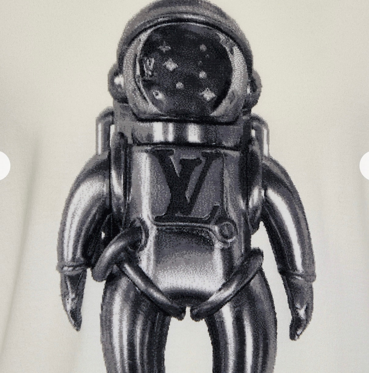 Louis Vuitton COTTON JACQUARD VELOUR SPACEMAN T-SHIRT Apparel