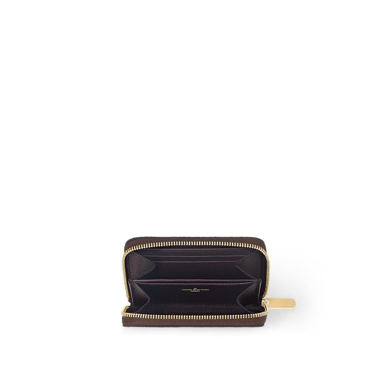 Louis Vuitton EBENE ZIPPY COIN PURSE Damier Wallet Case
