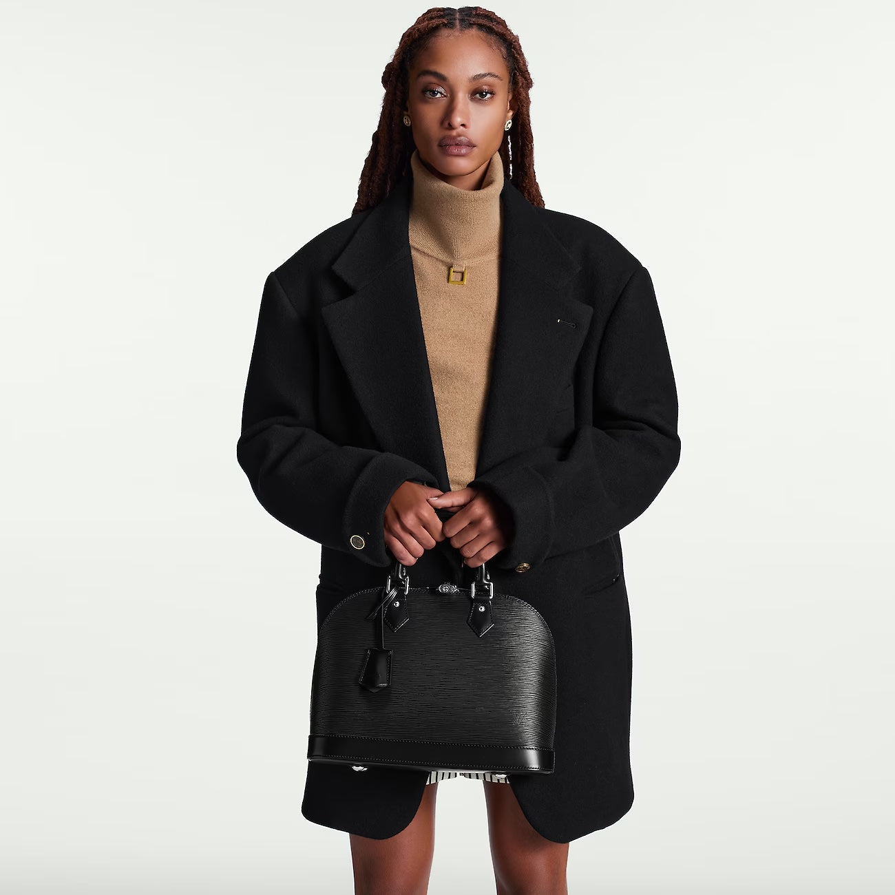 Louis Vuitton ALMA MM Epi Leather Handbag