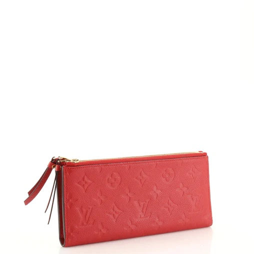 Louis Vuitton ADELE CHERRY Empreinte Leather Wallet Case
