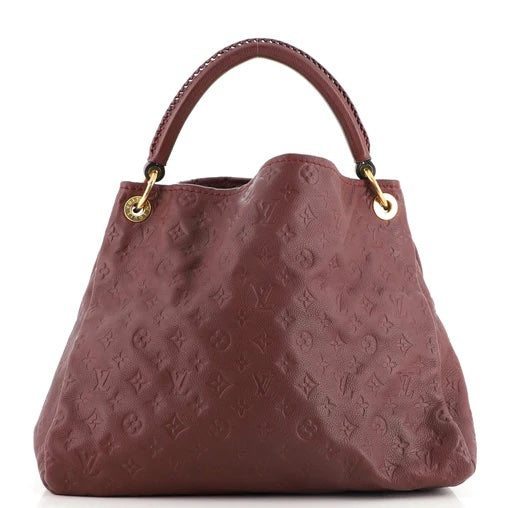 Louis Vuitton ARTSY MM Monogram Empreinte Leather Handbag Mm Bag