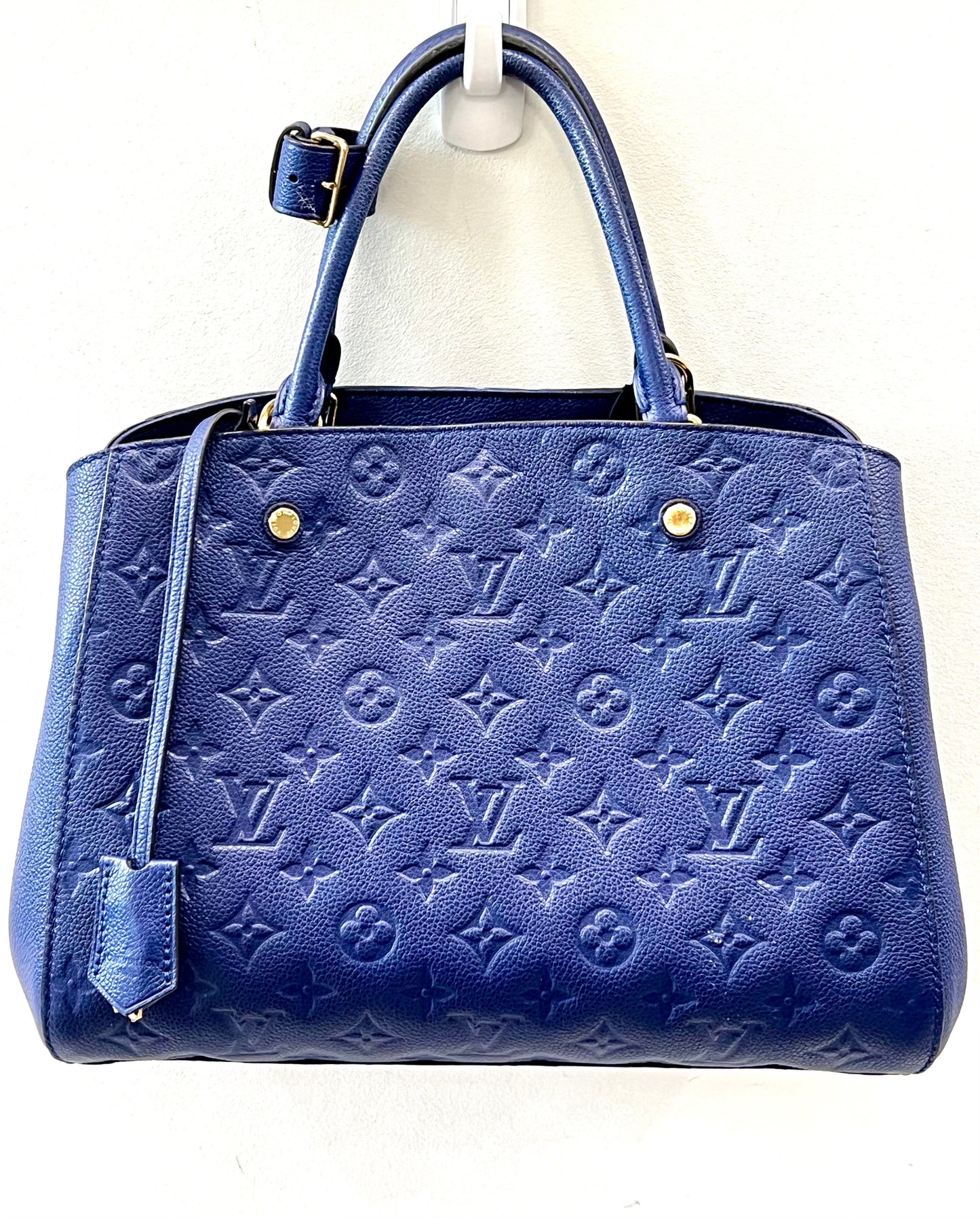 Louis Vuitton IRIS MM Monogram Empreinte Handbag