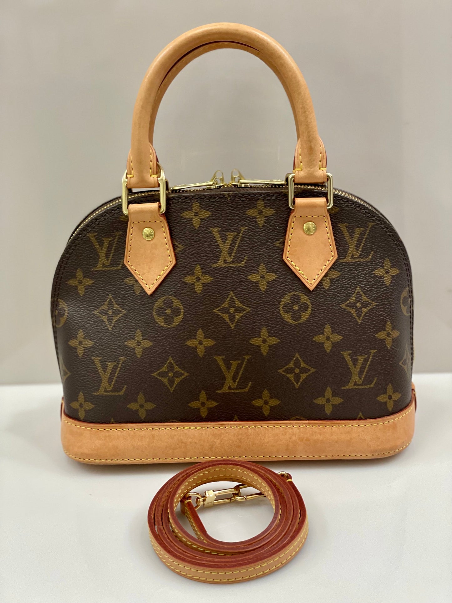 Louis Vuitton ALMA BB Monogram Handbag Bb Bag