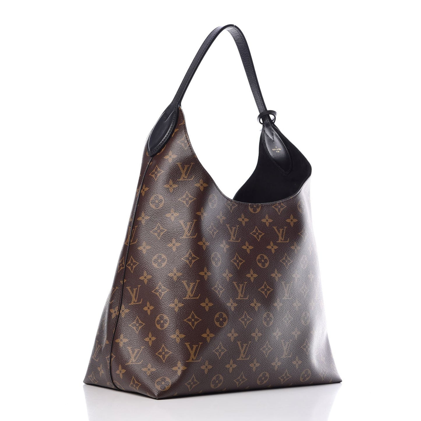 Louis Vuitton FLOWER HOBO Monogram Black Shoulder Bag Bag Black