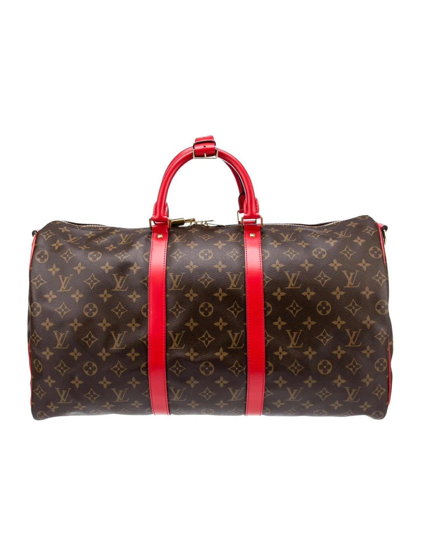 Louis Vuitton KEEPALL BANDOULIÈRE 50 Monogram Travel Bag